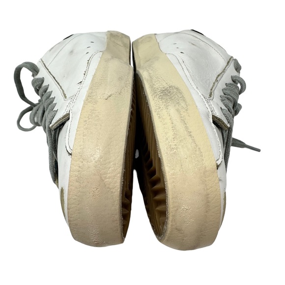 Golden Goose White Blue Super Star Leather Sneaker Women Size 40 US 10 No Box - Picture 6 of 17